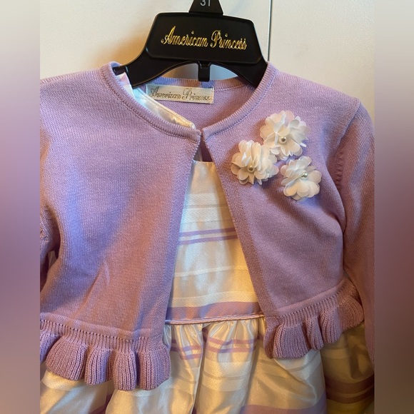 American Princess Dress with Sweater - Size 3T - Picture 2 of 5